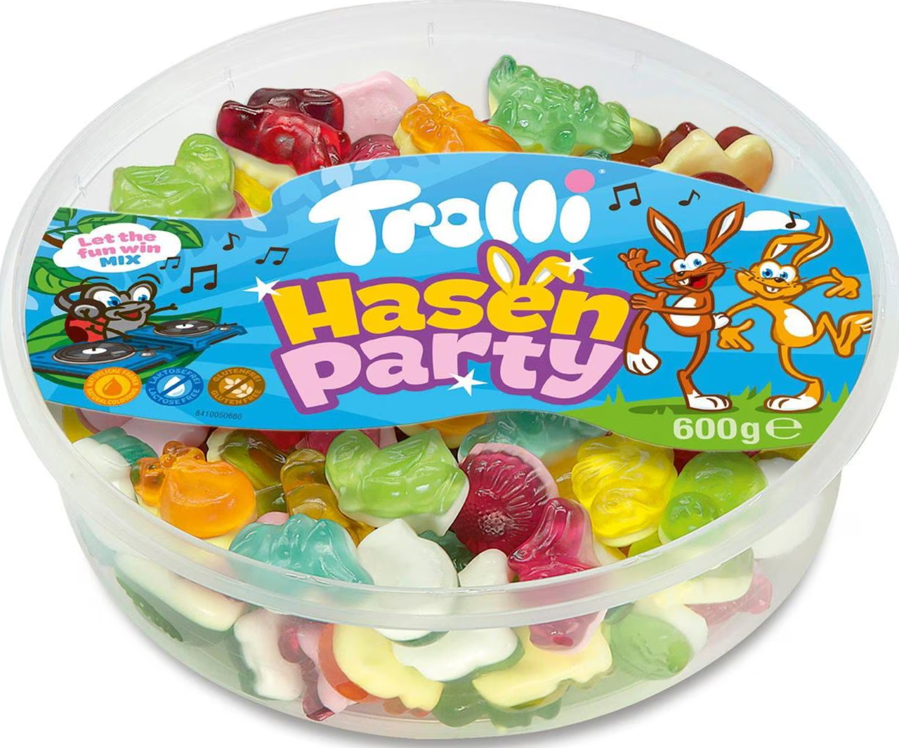Конфеты желейные Trolli Bunny Party 600 г (2494825201)