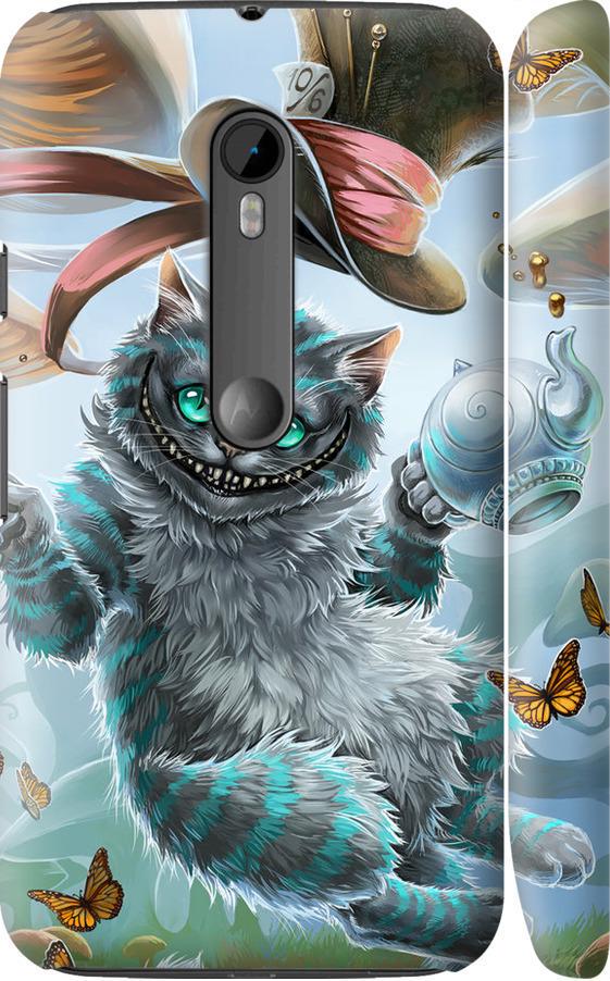 Чехол на Motorola Moto G3 Чеширский кот 2 (3993m-318-42517)