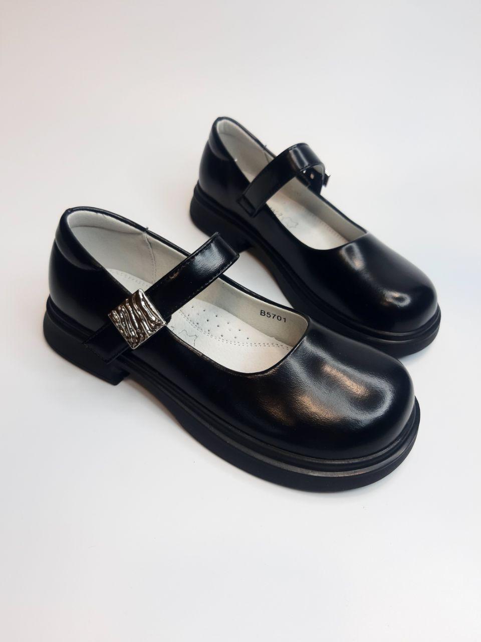 Туфли для девочки Apawwa р. 37 22,7 см Черный (5701 black)