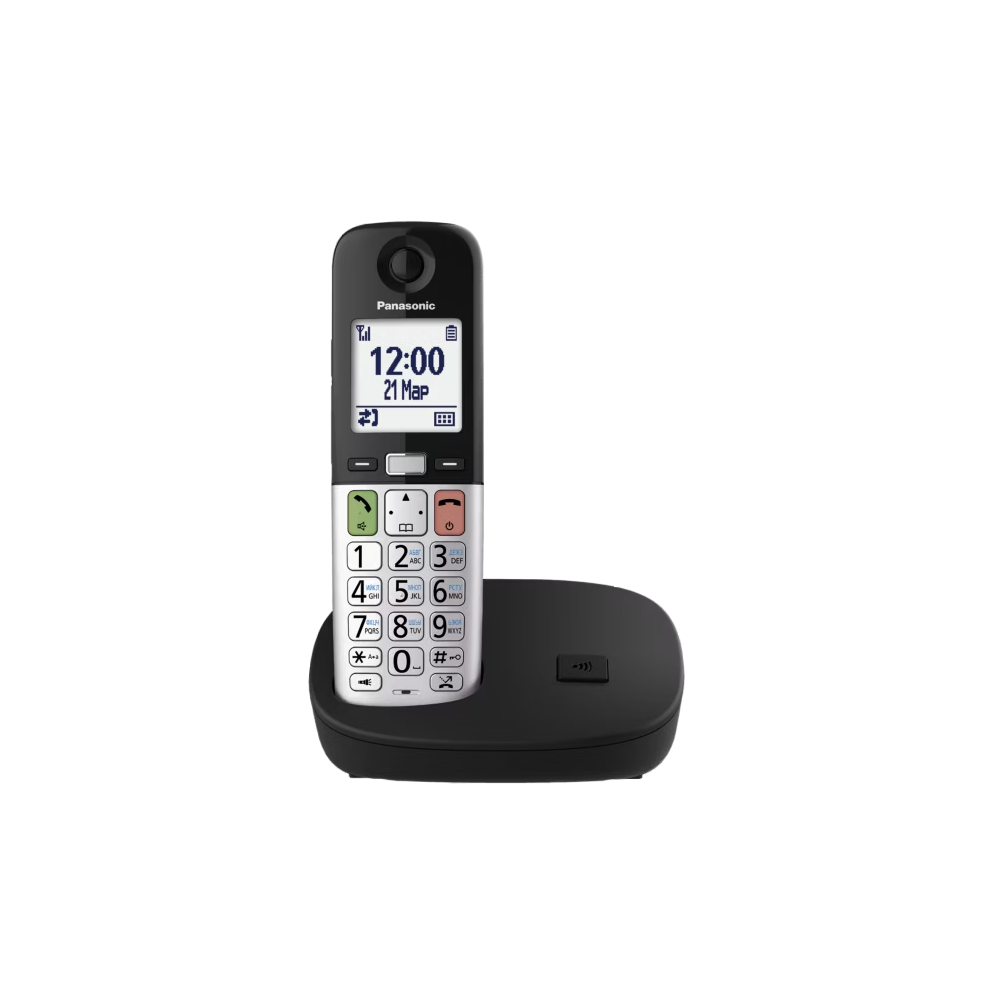 Радиотелефон DECT Panasonic KX-TGU410UCB LCD Серебро (26075334)