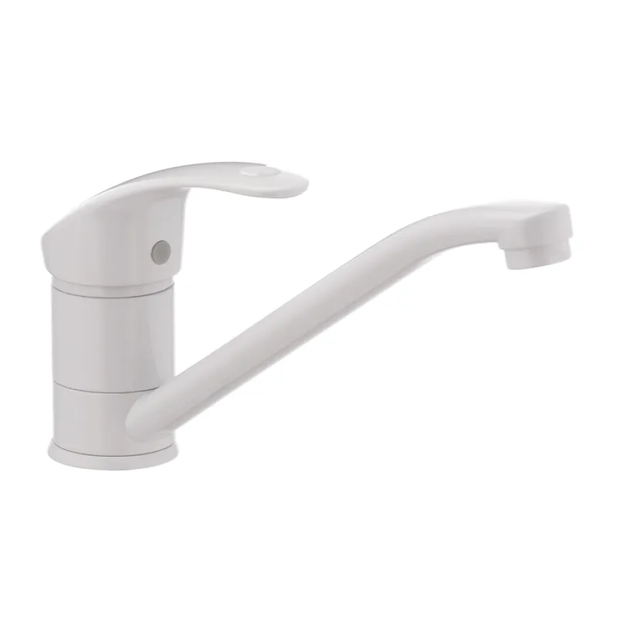 Смеситель для кухни Haiba Mars 004 White (HB0247)