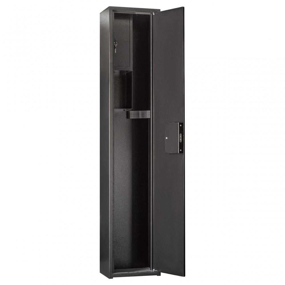 Сейф збройовий ШОЕ-1400 з касовим відділенням для зберігання Чорний (6-17-3010810100002)