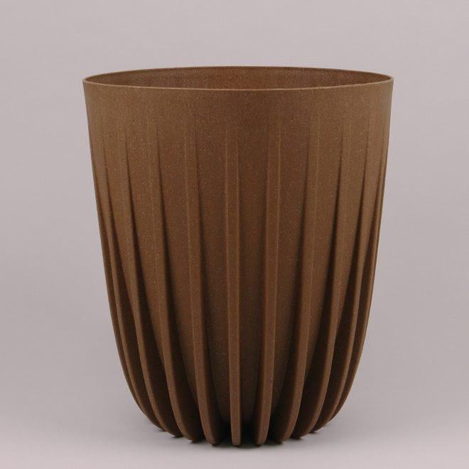 Горшок пластмассовый Flora Mira ECO WOOD 79547 30 см Натуральное дерево (DR015816)