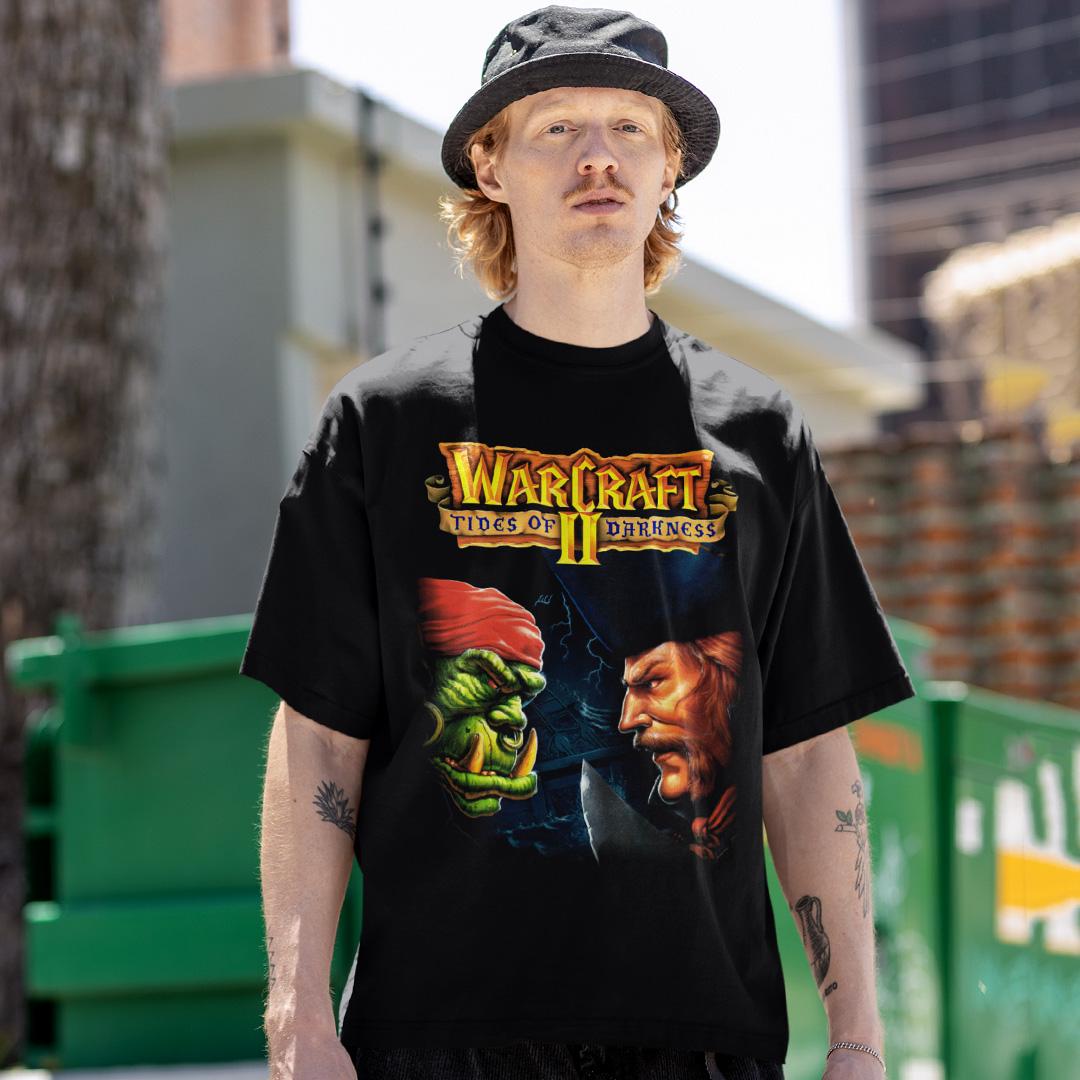Футболка унісекс WarCraft II Tides Of Darkness 4XL Чорний (00000009373) Футболка унісекс WarCraft II Tides Of Darkness 4XL Чорний (00000009373)