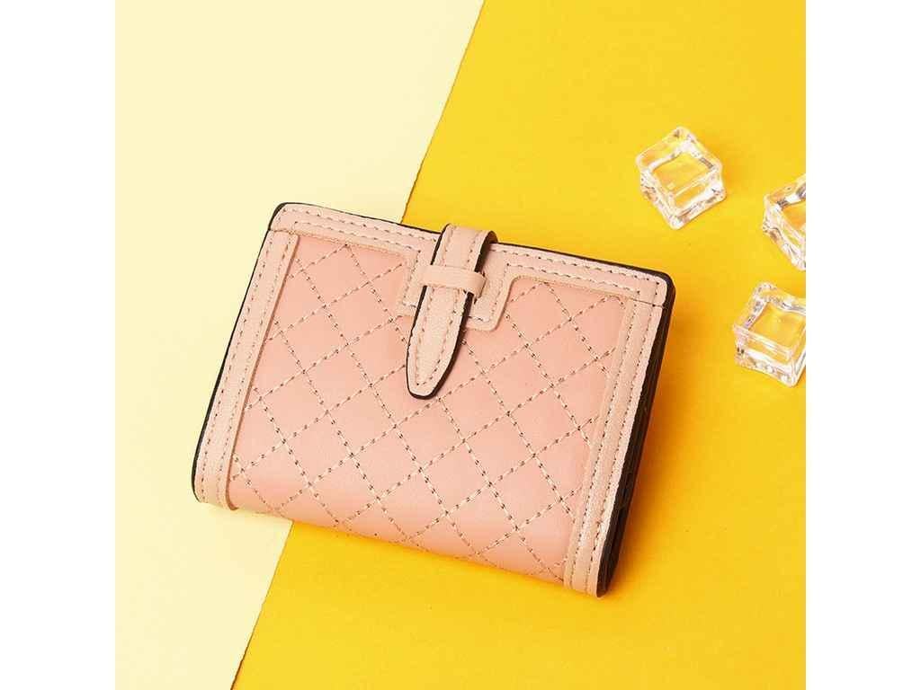 Визитница женская SLN-023-4 экокожа Персиковый (912739)