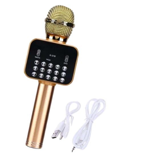 Беспроводной микрофон Wireless K316 Gold для голосового использования (10301804) Беспроводной микрофон Wireless K316 Gold для голосового использования (10301804)