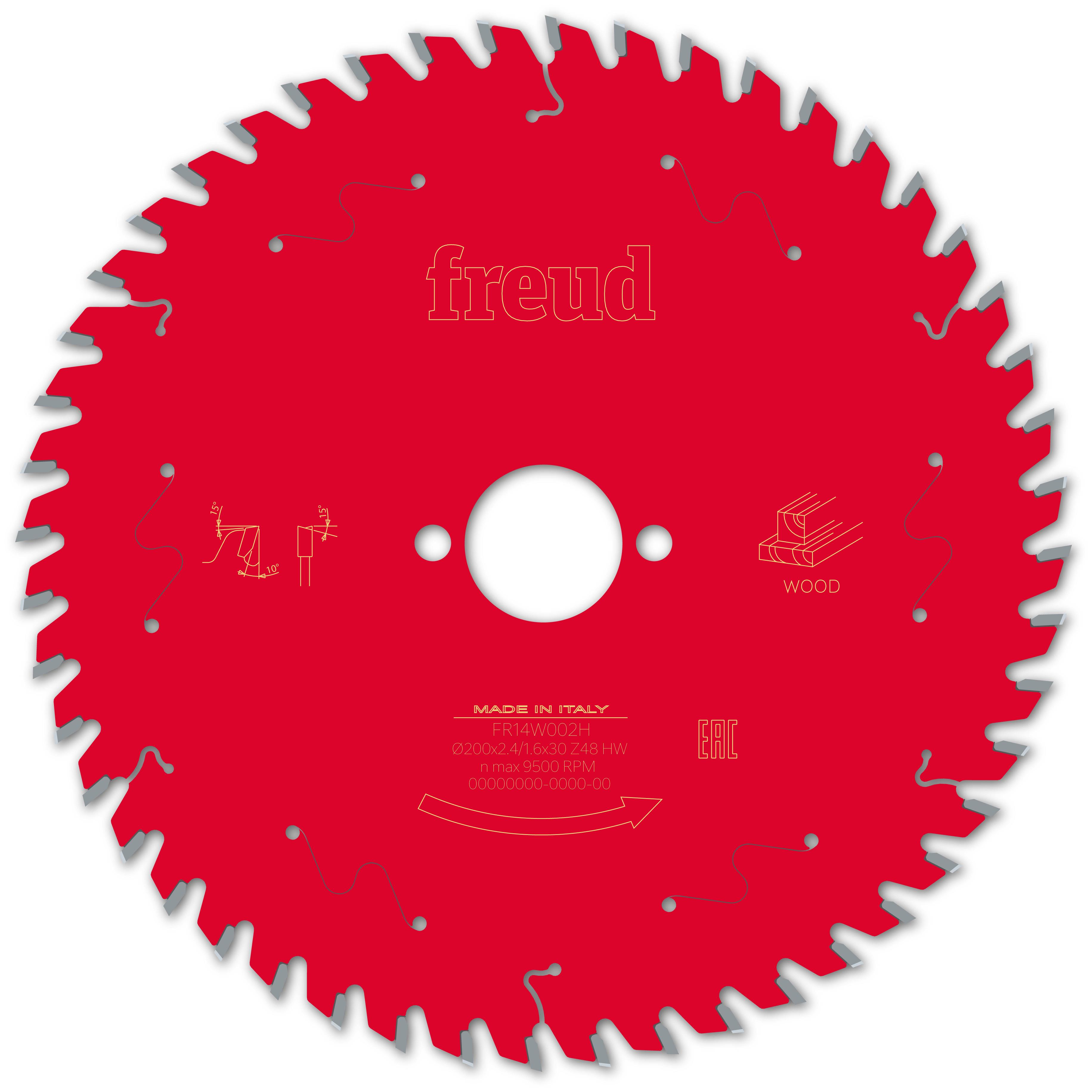 Диск пильный Freud FR14W002H 200x2,4x1,6x30 мм z48 (27437874)