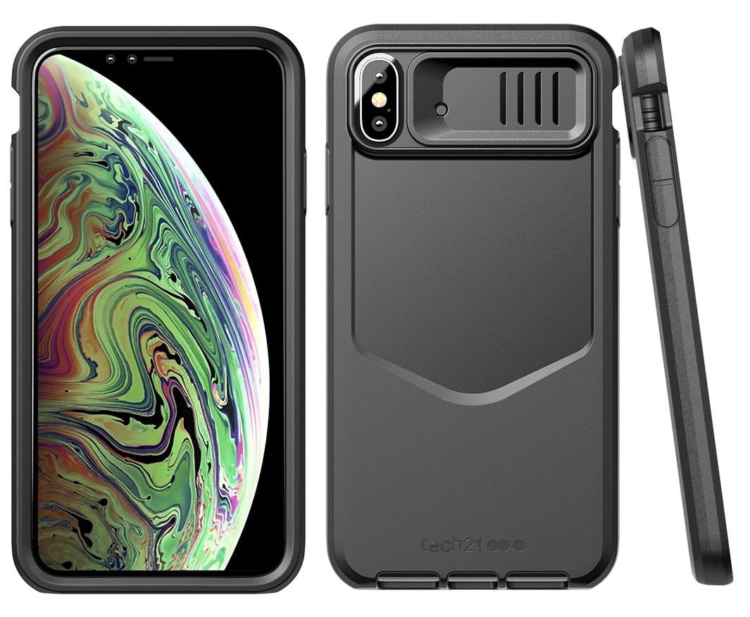 Чехол противоударный с клипсой Tech21 Evo Max для Iphone X/XS (5.8") Black - фото 13