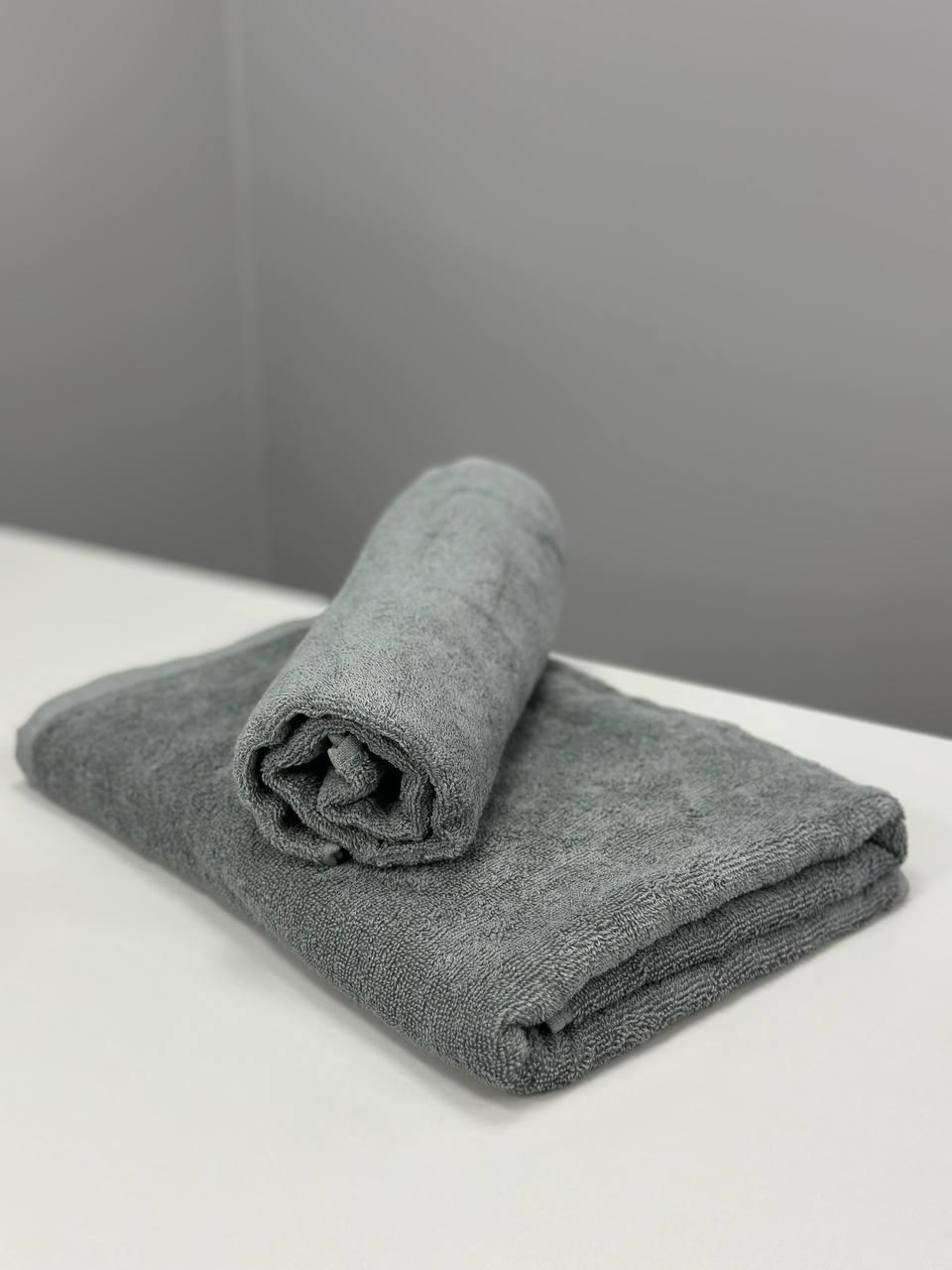 Комплект рушників 50х90 см/70х140 см Сірий