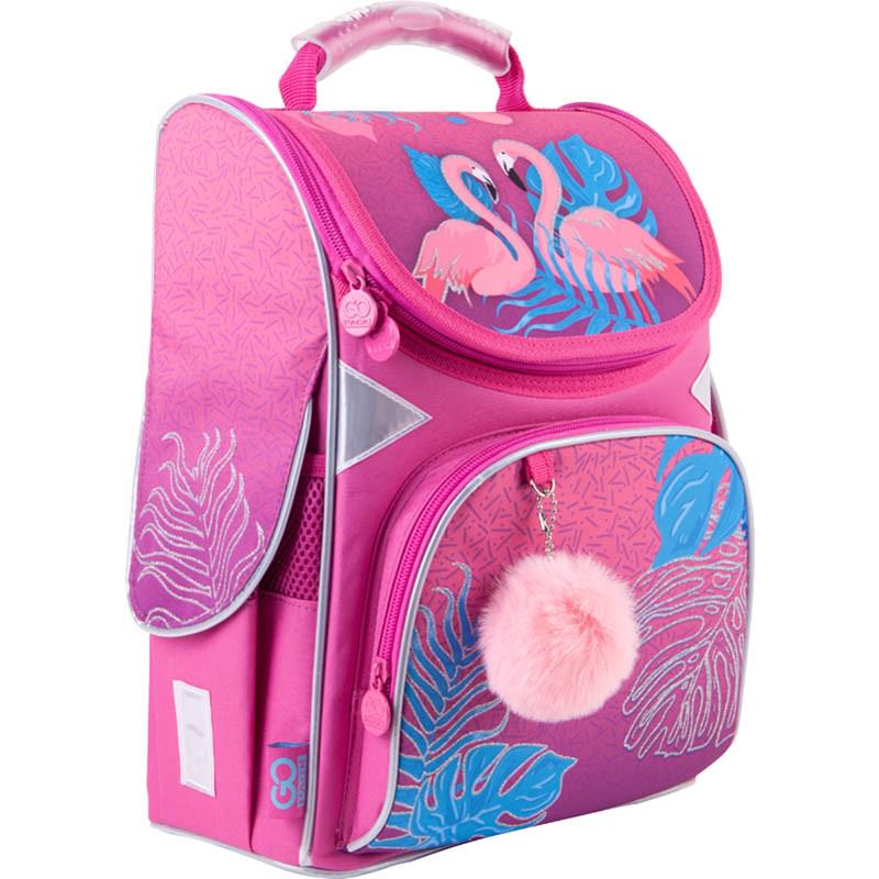 Рюкзак GoPack каркасный Pink flamingoes (GO21-5001S-4)