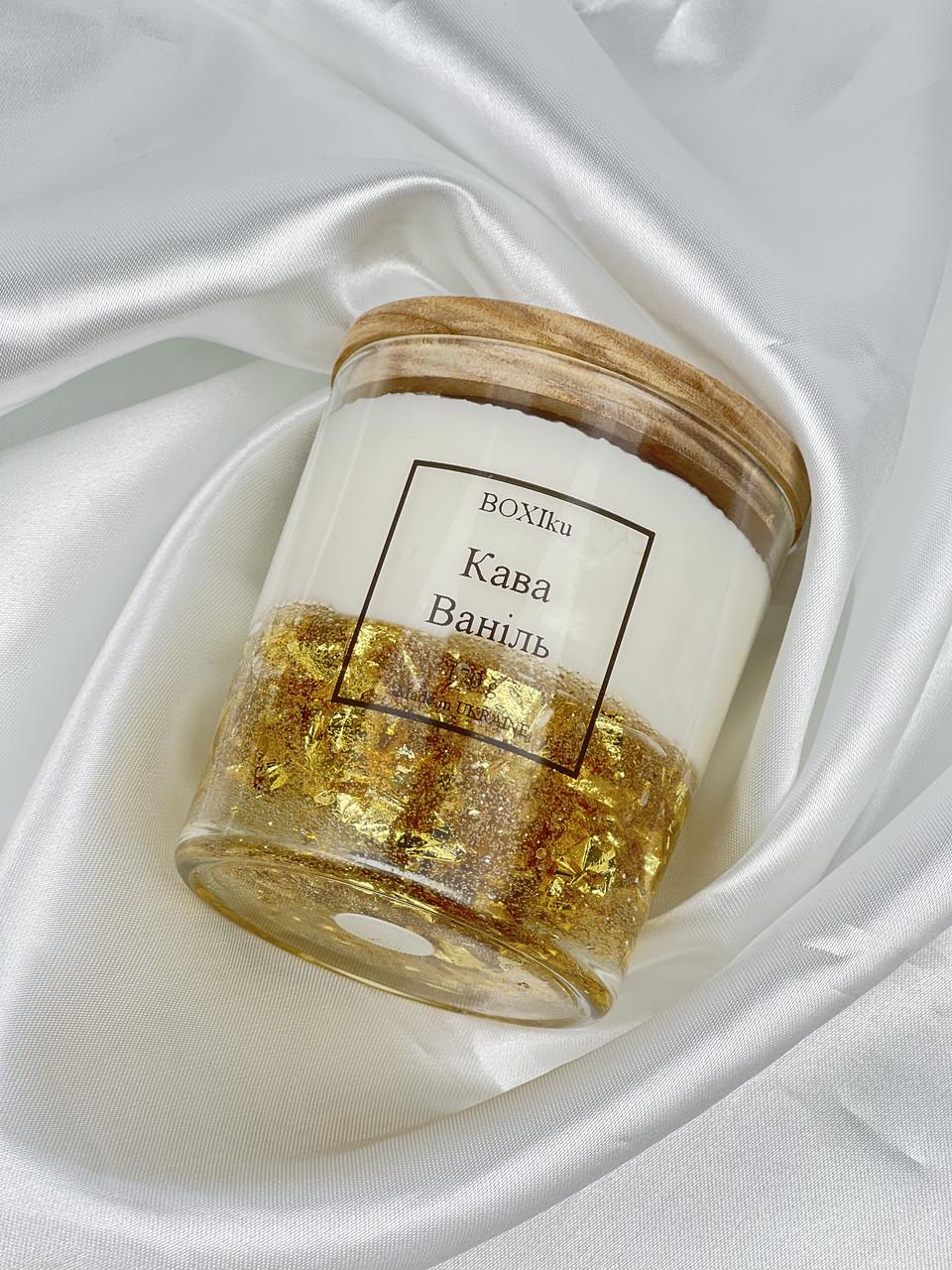 Свеча Boxiku с крышкой с ароматом кофе/ванили 170 г - фото 2 Свеча Boxiku с крышкой с ароматом кофе/ванили 170 г - фото 2