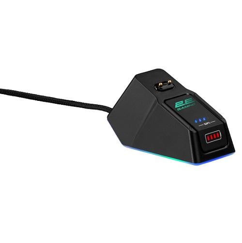 Комп'ютерна мишка ігрова 2E 2E-MG340UB-WL gaming MG340 WL RGB USB2,0 бездротова Black (582374) - фото 8