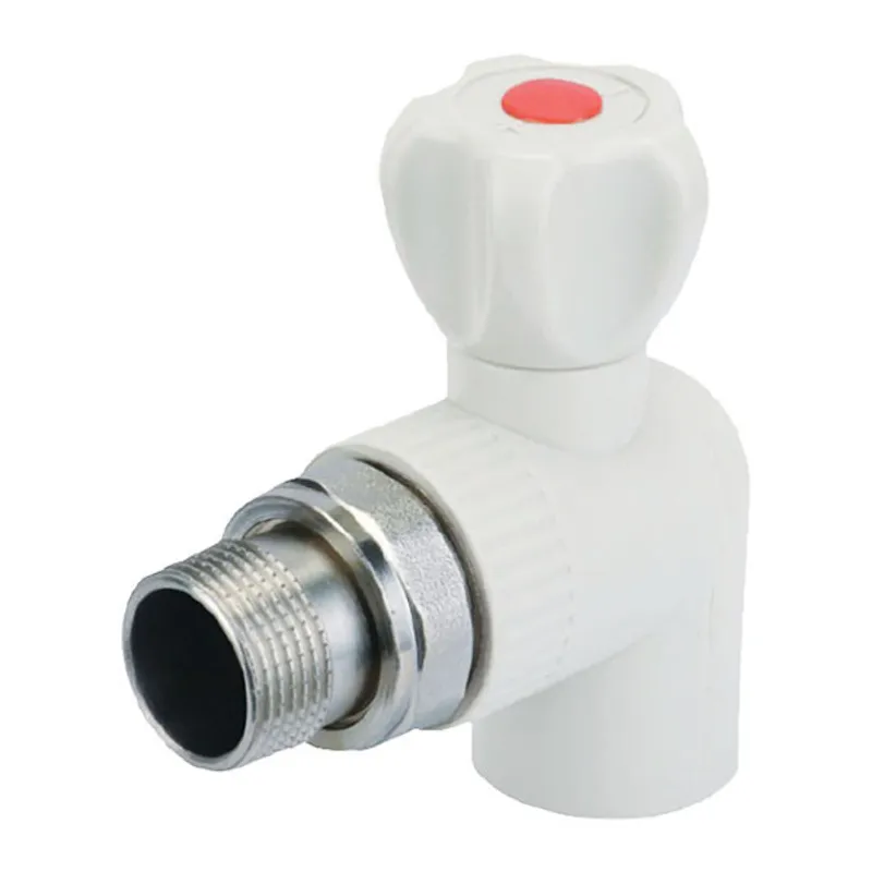 Кран радіаторний кутовий KOER K0158.PRO PPR 25x3/4 (KP0202)