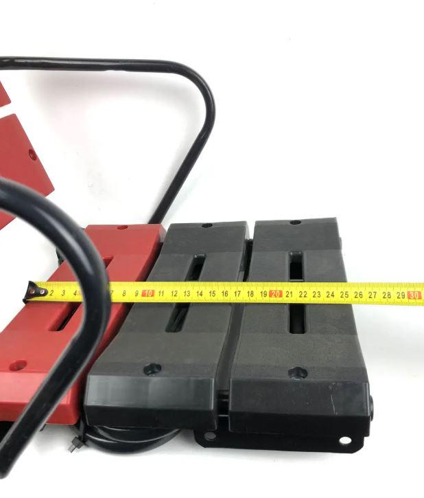 Детское велокресло КОЛЕСО крепление на багажник/металлический корпус/пластик Красный (50000734) - фото 5