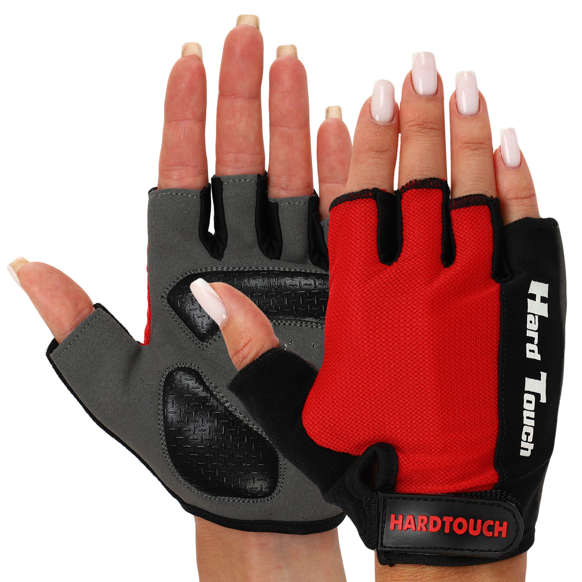 Перчатки для фитнеса и тренировок Hard Touch BC-8097 S Красный