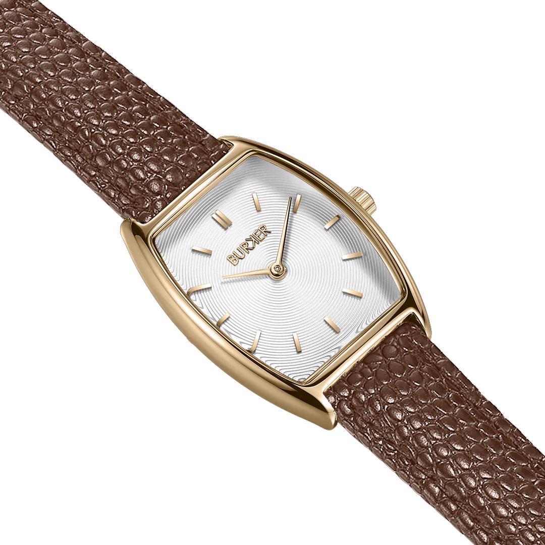 Годинник жіночий Burker Grace Gold Brown Leather (0433) - фото 6