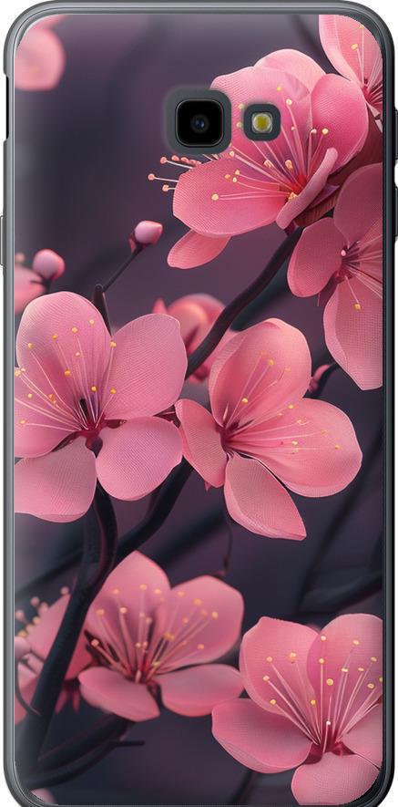 Чехол на Samsung Galaxy J4 Plus 2018 Пурпурная сакура (6075u-1594-42517)