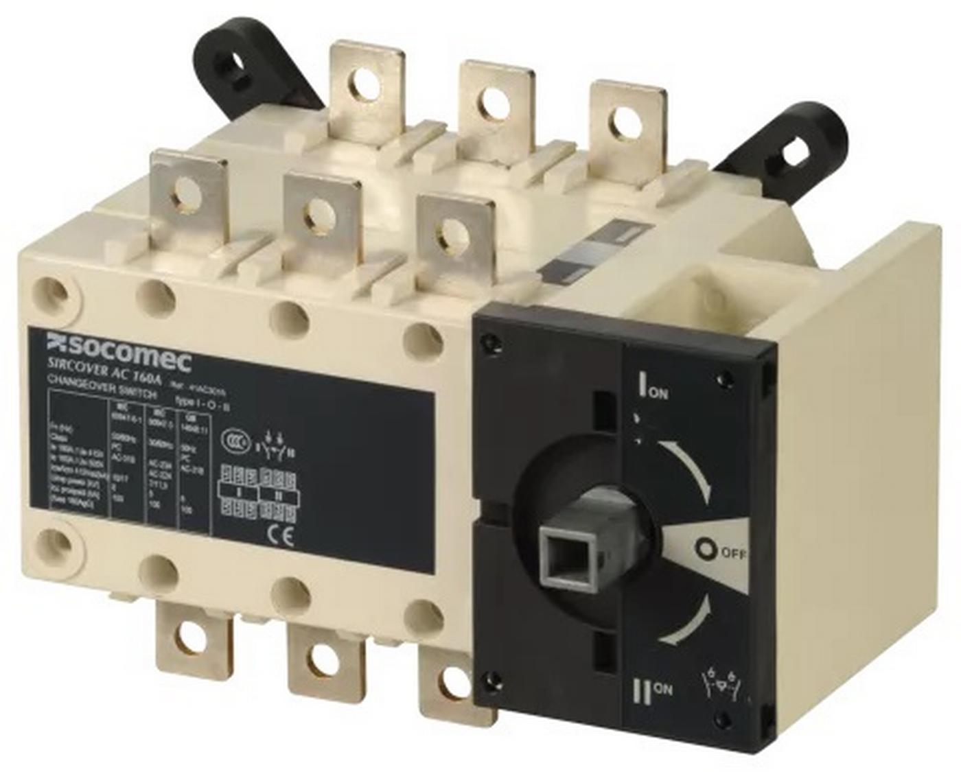 Переключатель нагрузки SOCOMEC SIRCOVER 3x160A I-0-II (41AC3016)