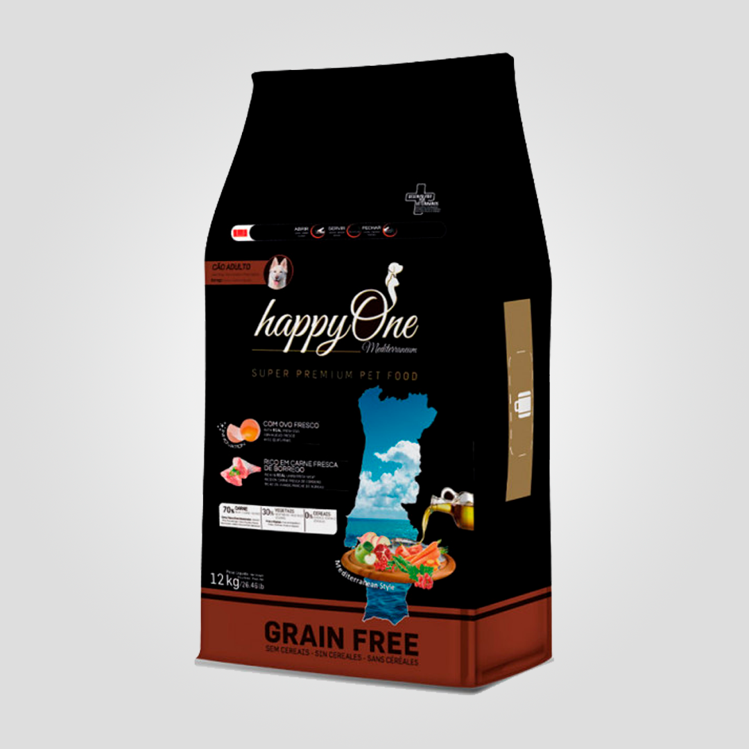 Корм сухой беззерновой HappyOne Mediterraneum Dog Fresh Lamb для взрослых собак с ягненком 12 кг (2091247329) - фото 1 Корм сухой беззерновой HappyOne Mediterraneum Dog Fresh Lamb для взрослых собак с ягненком 12 кг (2091247329) - фото 1