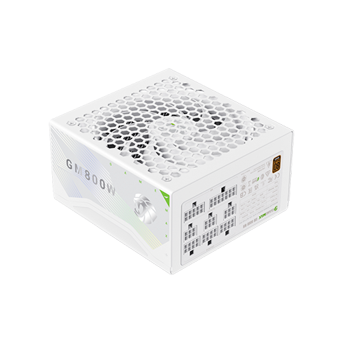 Блок питания модульный для ПК GameMax GM800BWH 800W ATX 2.53 80+ Bronze White, 140 мм вентилятор, стабильное питание компьютера Блок питания модульный для ПК GameMax GM800BWH 800W ATX 2.53 80+ Bronze White, 140 мм вентилятор, стабильное питание компьютера