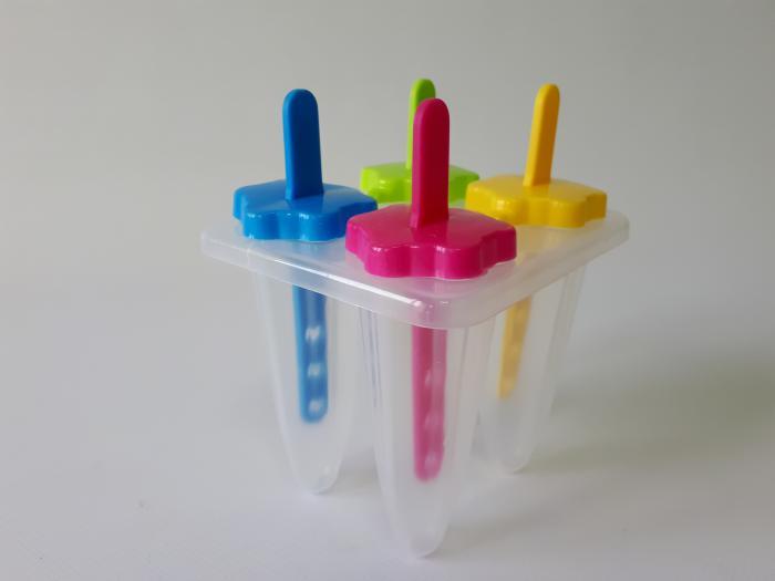 Форма для мороженого пластиковая 9,5 см 4 шт. - фото 2 Форма для мороженого пластиковая 9,5 см 4 шт. - фото 2