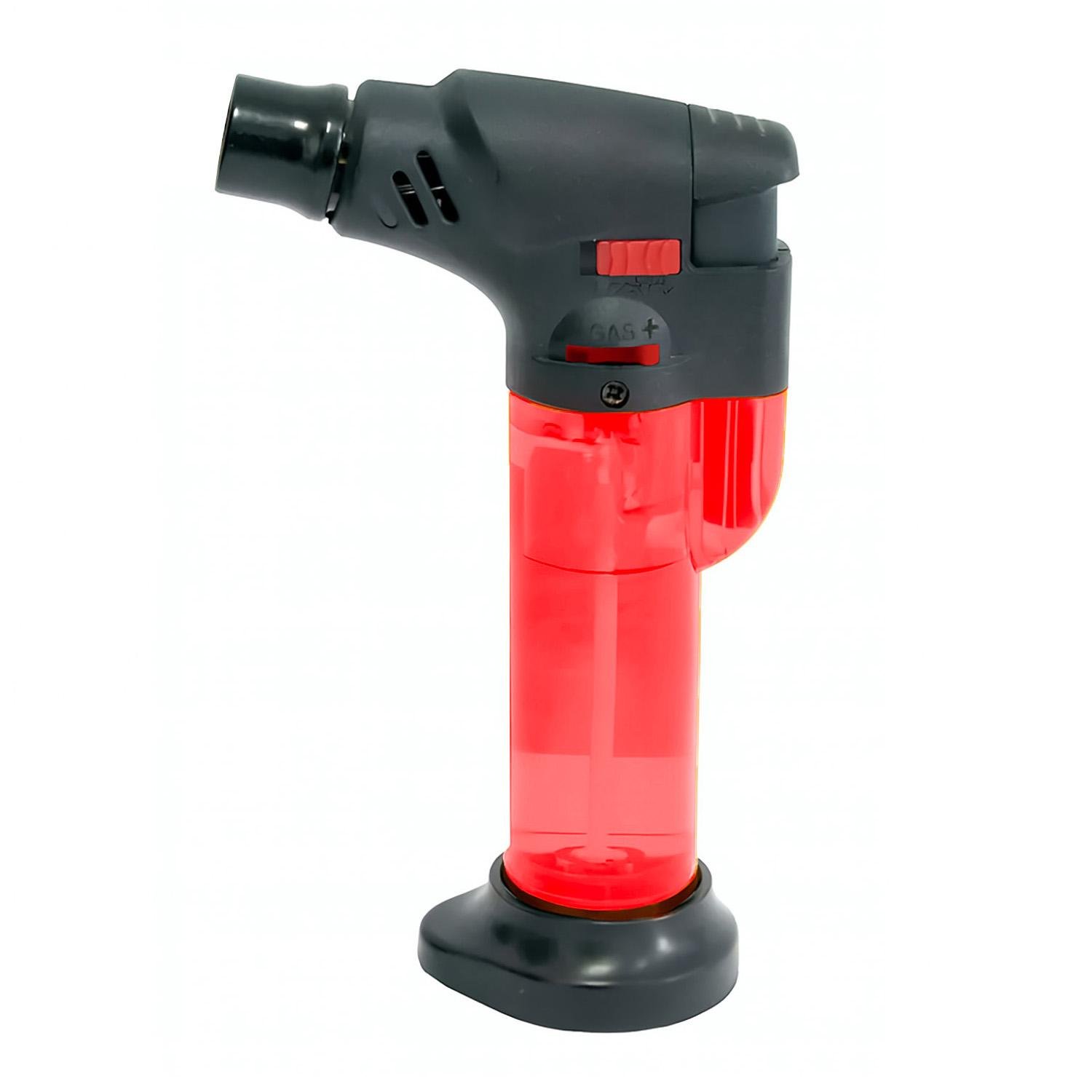 Кондитерская газовая горелка для карамелизации фламбировки блюд с пьезоподжигом фломбер Blow Torch Jet Красный