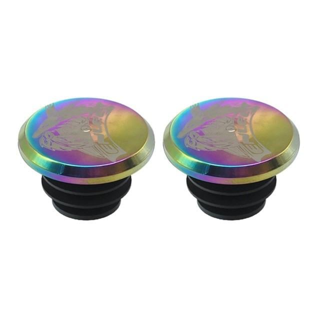 Заглушки руля Enlee BD-50 Oil Slick Aluminium End Plugs (EN-BD50-3352UA)