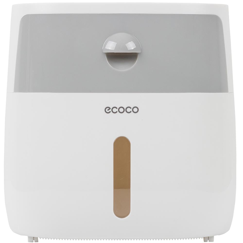 Тримач для туалетного паперу Ecoco SJ-417 White/Grey (SJ417WG)