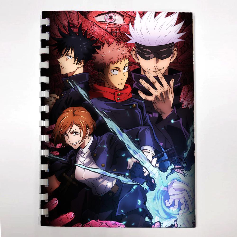 Блокнот Скетчбук аниме Магическая битва Jujutsu Kaisen (sk0196)