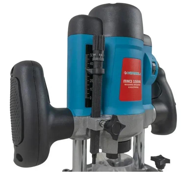 Фрезер VORSKLA ПМЗ 1500К в кейсі з набором фрез - фото 6 Фрезер VORSKLA ПМЗ 1500К в кейсі з набором фрез - фото 6