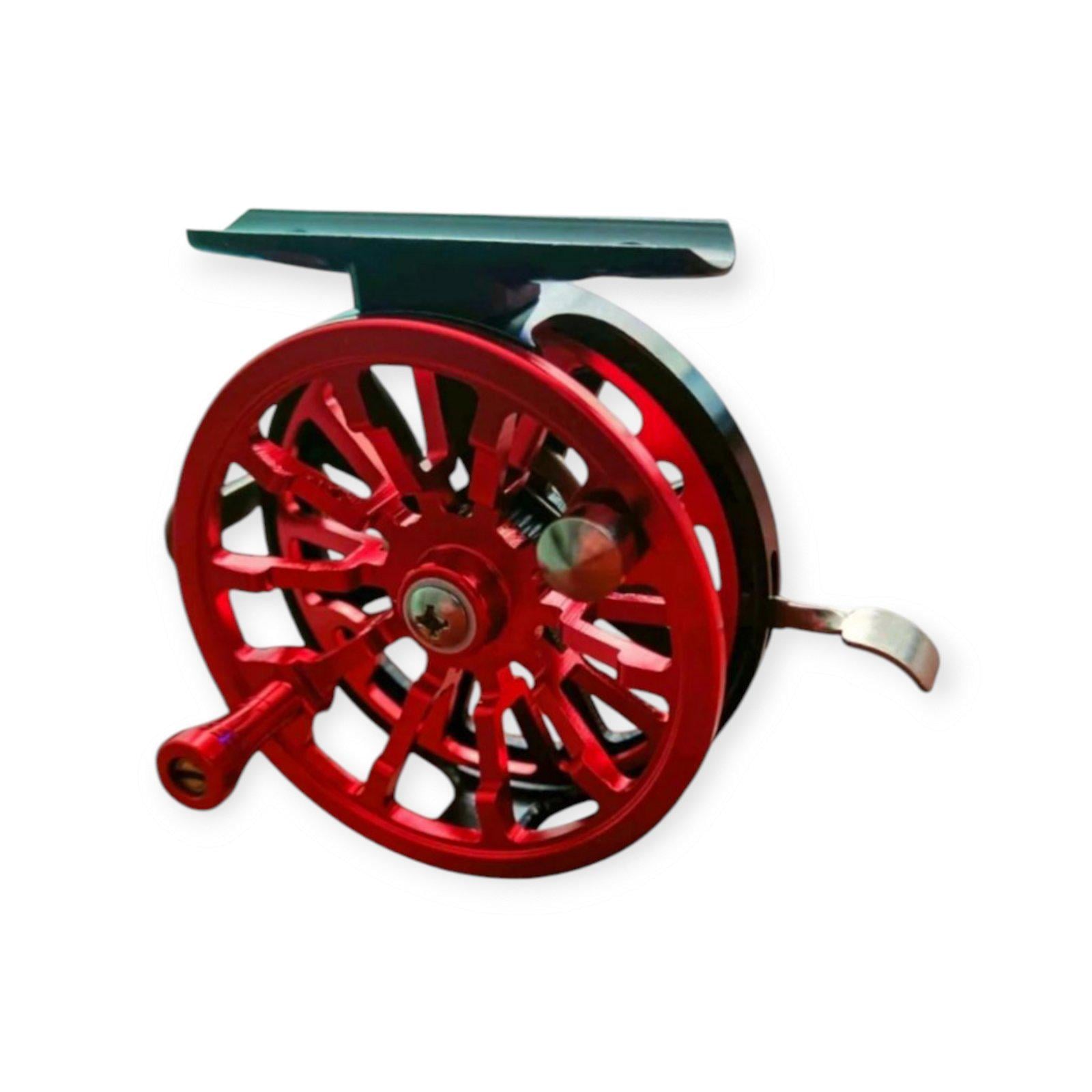 Катушка алюминиевая Optima c флажком 70 мм Красный (BLDR 70-2L)