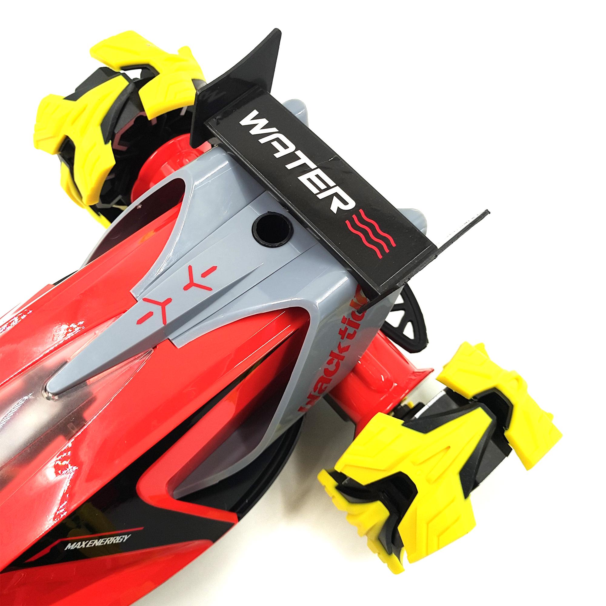 Машинка гоночная трюковая AmirTure с озвучкой 30 см и подсветкой Красный (121037k) - фото 5