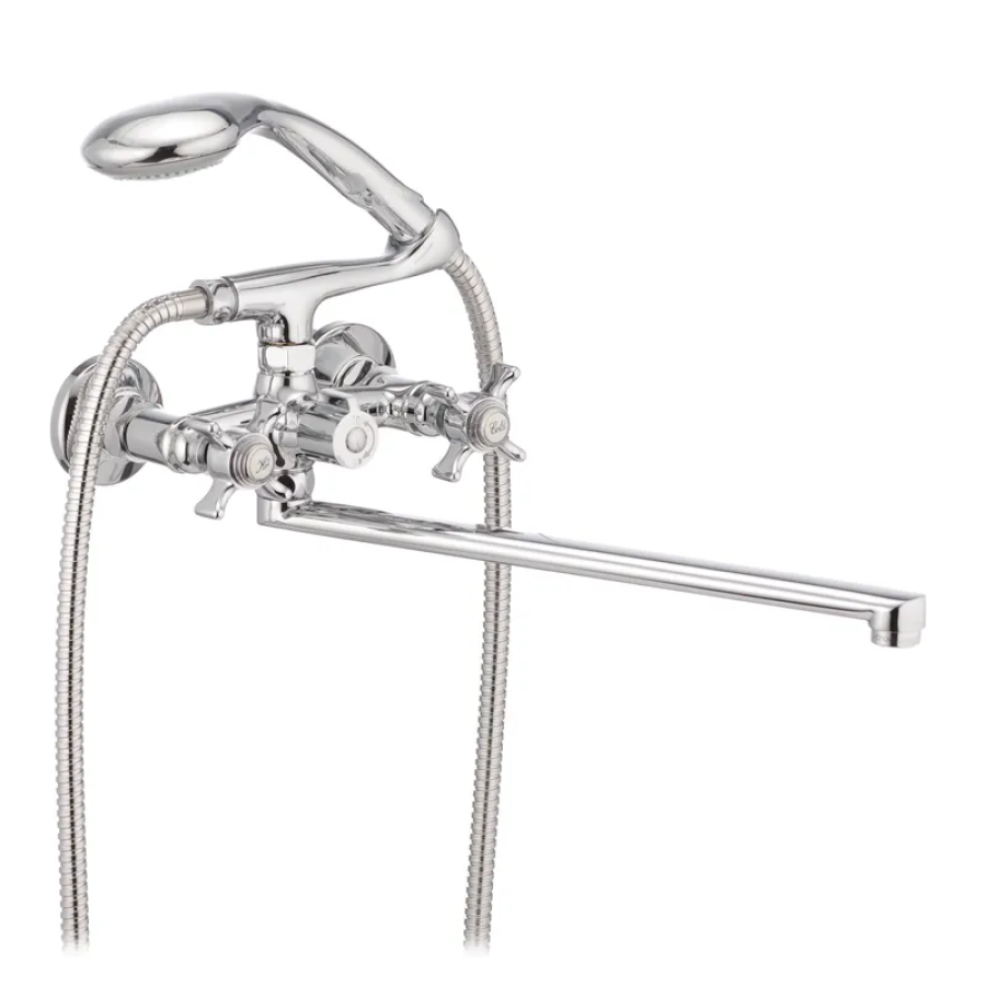 Смеситель для ванной Cron Zeus 140 Chrome (CR0852) Смеситель для ванной Cron Zeus 140 Chrome (CR0852)