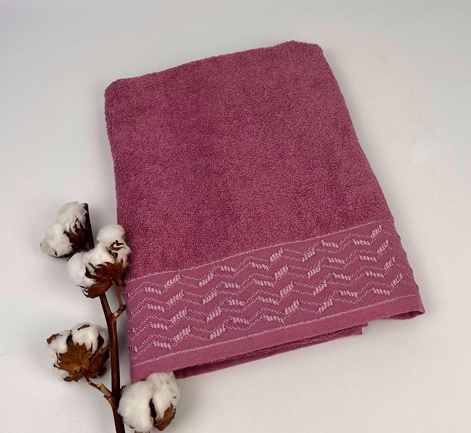 Полотенце Altinbasak Pera Luca 70x140 см Фиолетовый (CN28206)