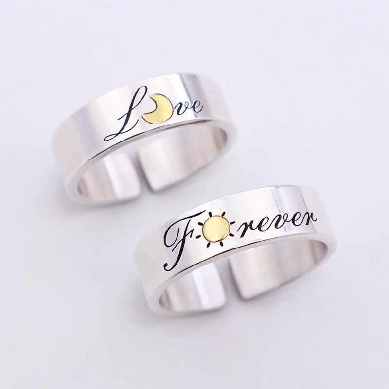 Кольца для влюбленных Love forever (A_10393)