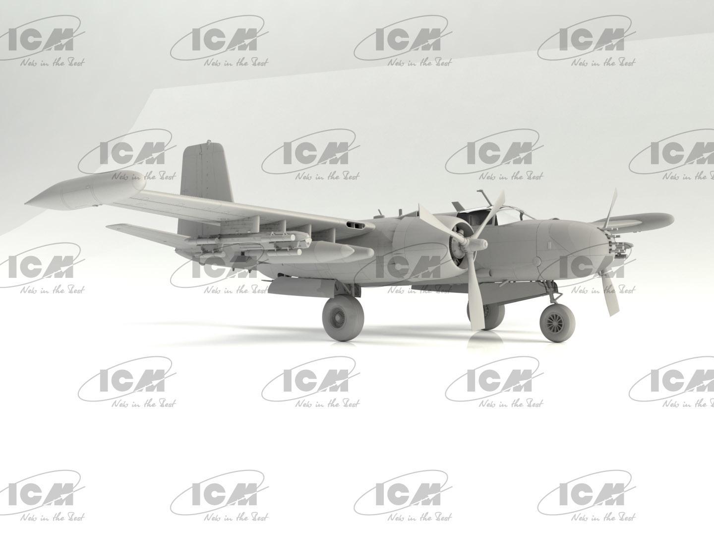 Збірна модель ICM B-26K Counter Invader американський ударний літак війна у В'єтнамі (48279) - фото 19