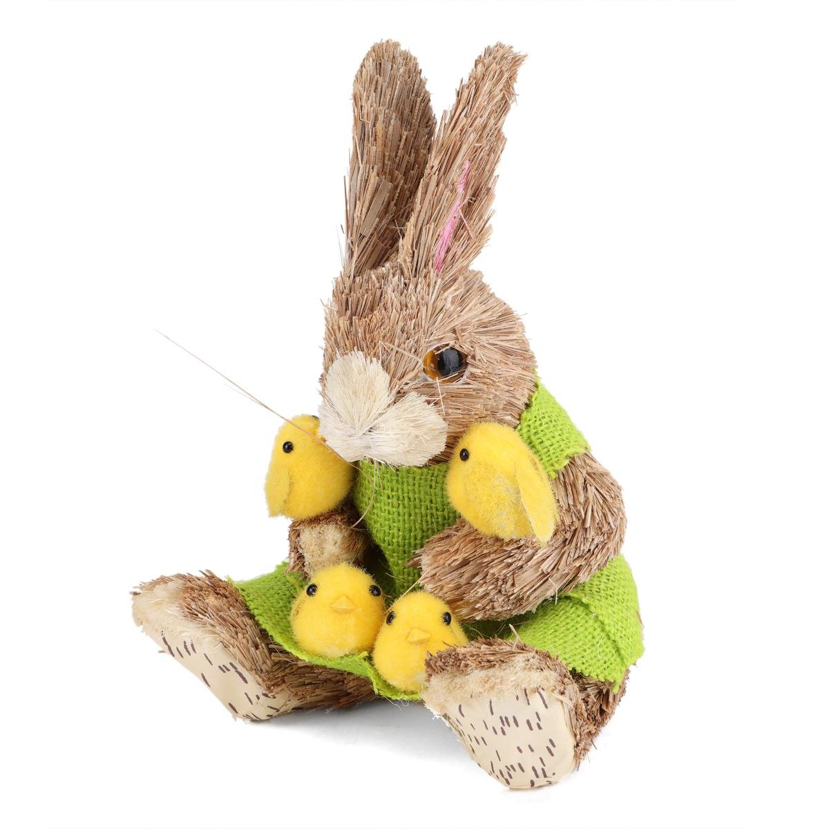 Фигурка Кролик с цыплятами 21 см (6018-120)