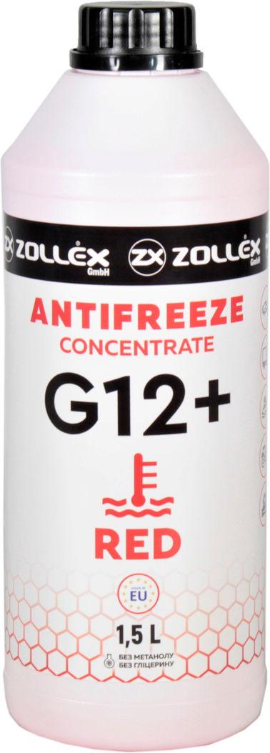 Антифриз концентрат Zollex G12+ від -50 до +120 1,5 л Red (18100)