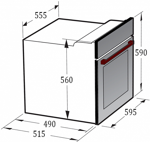 Духовой шкаф электрический Gunter&Hauer EOM 557 BTEL (1266) - фото 6