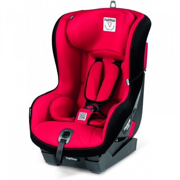 Дитяче автокрісло Peg-Perego Viaggio 1 Duo-Fix K Rouge (чорне з червоним) (IMDA020035DX13DX79)