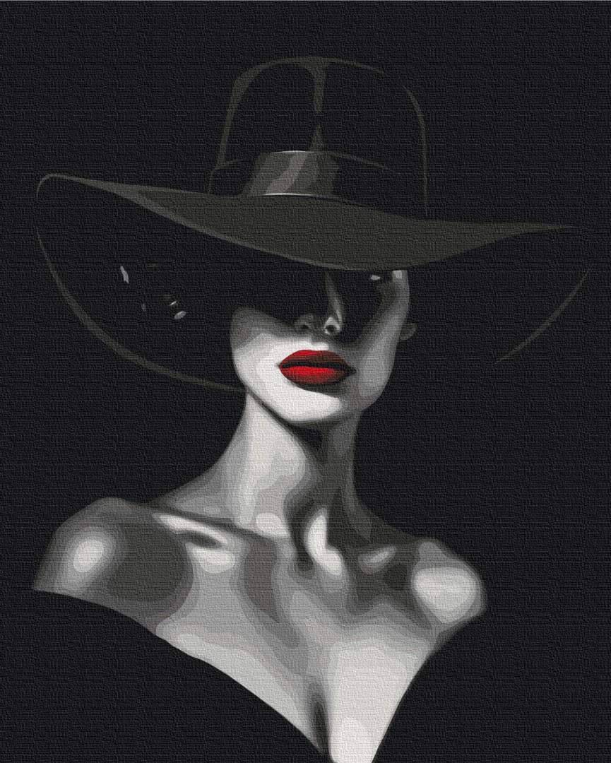 Картина по номерам Brushme Премиум Контрасты Элегантности 40x50 см (PBS53936)