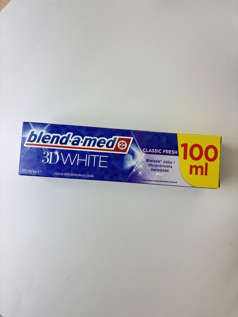 Зубна паста Blend-a-Med 3D White Класична Свіжість 100 мл (2673029024)
