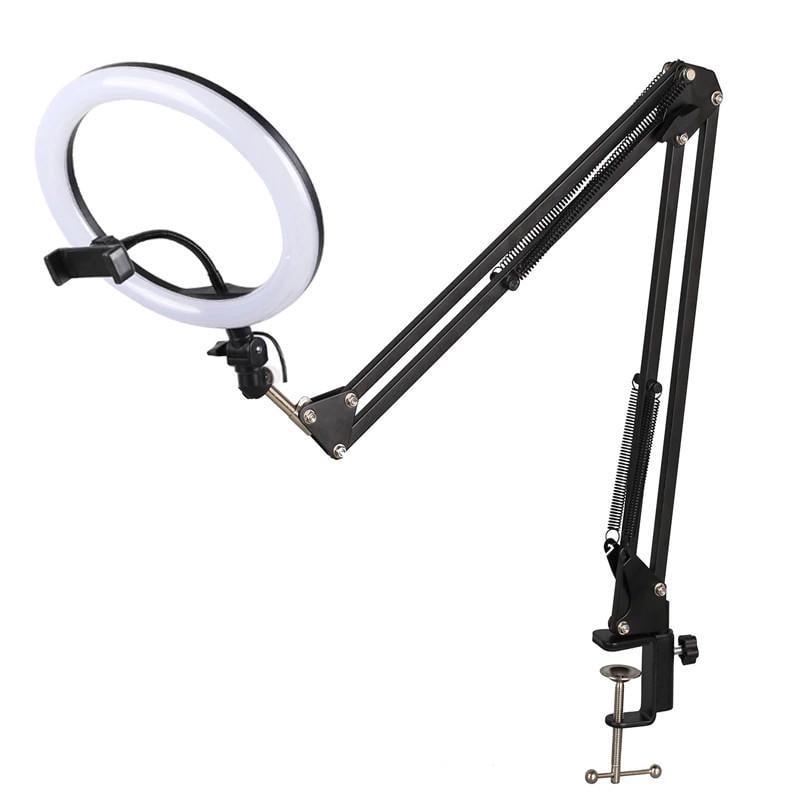 Кольцевая лампа на пантографе ACprof QX-300-P 30 см (2063272157)
