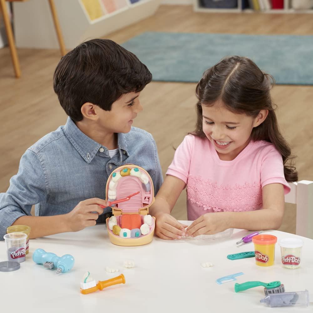 Ігровий набір для ліплення пластилін Play-Doh Містер зубастик Drill'n Fill Dentist (F1259) - фото 5