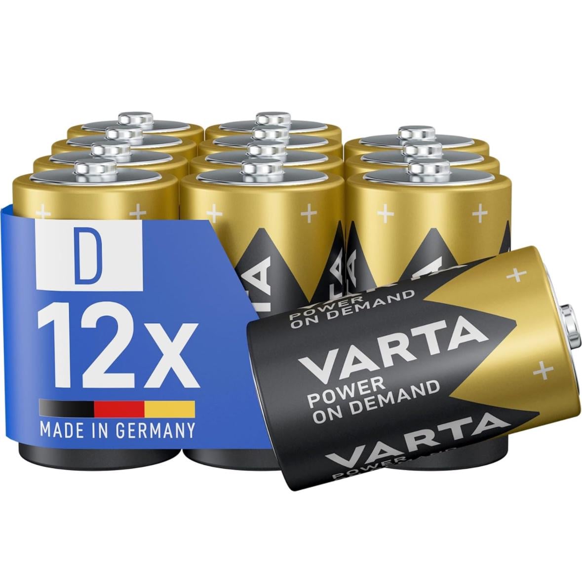 Батарейка Varta Super Heavy Duty D/R20 BLI 12 Батарейка Varta Super Heavy Duty D/R20 BLI 12