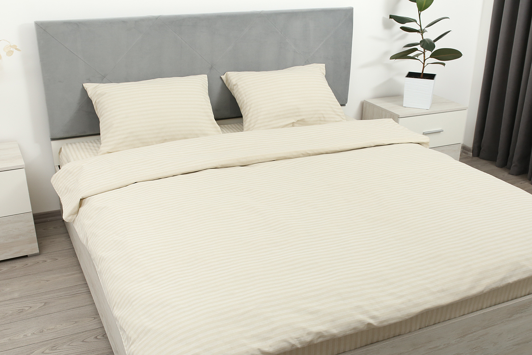 Комплект постельного белья евро Amore GLux-10023 бязь Молочный (KPB-Ae-Glux-10023beige(50x70)_) - фото 6 Комплект постельного белья евро Amore GLux-10023 бязь Молочный (KPB-Ae-Glux-10023beige(50x70)_) - фото 6