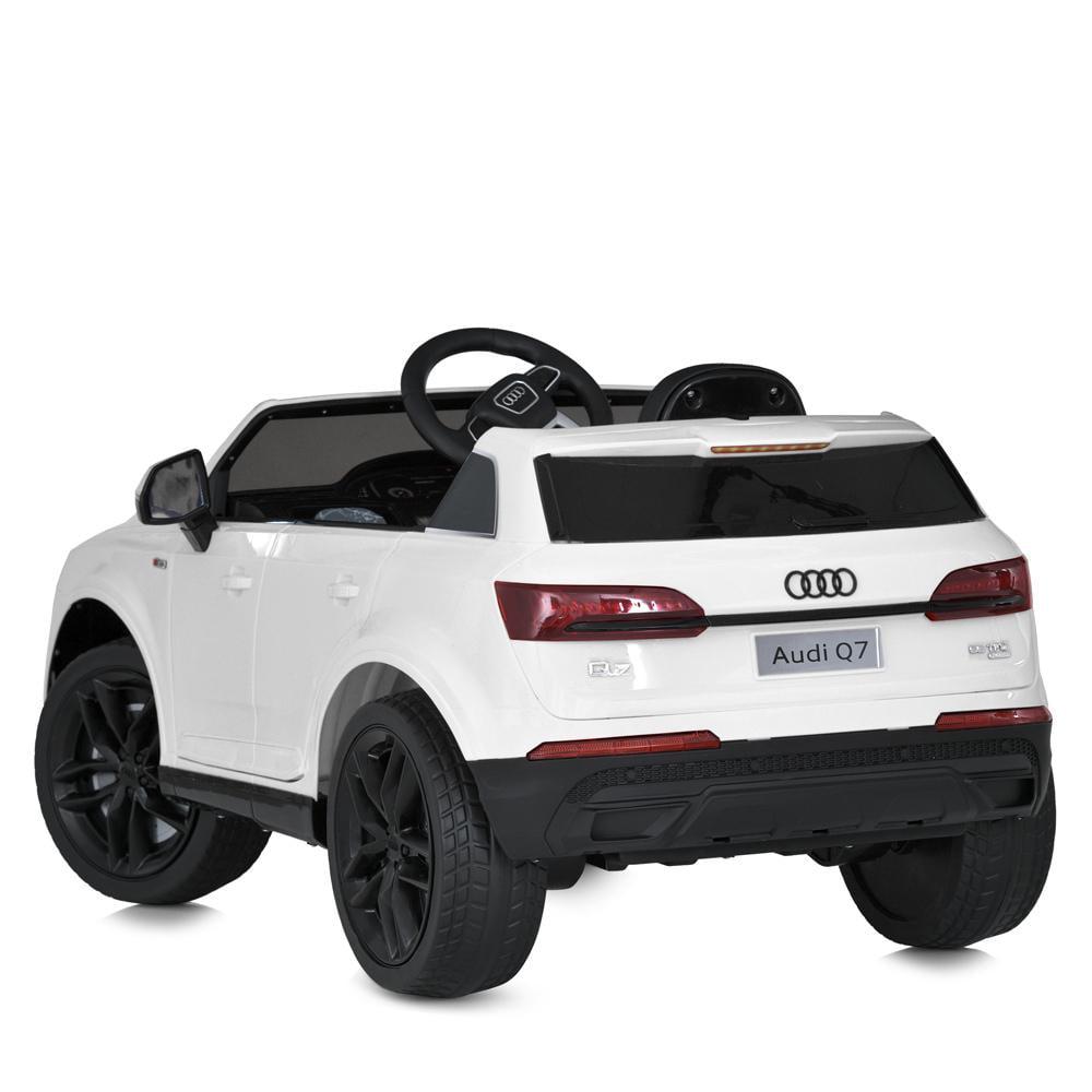 Детский электромобиль Bambi джип Audi Q7 M 5796EBLR Белый - фото 4 Детский электромобиль Bambi джип Audi Q7 M 5796EBLR Белый - фото 4