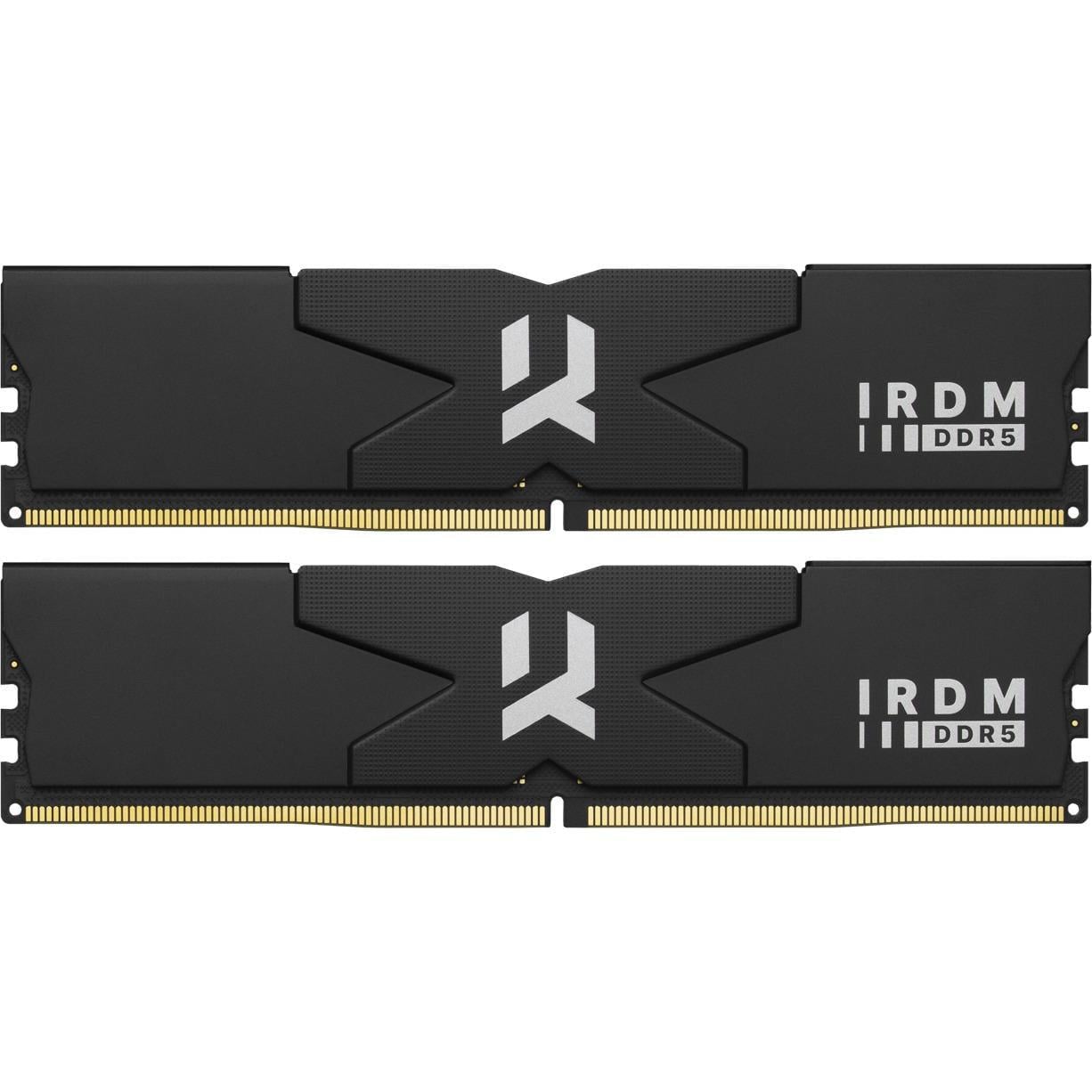 Оперативна пам'ять Goodram IRDM KIT DDR5 32 Гб 5600 MHz CL30 Black (IR-5600D564L30S/32GDC)