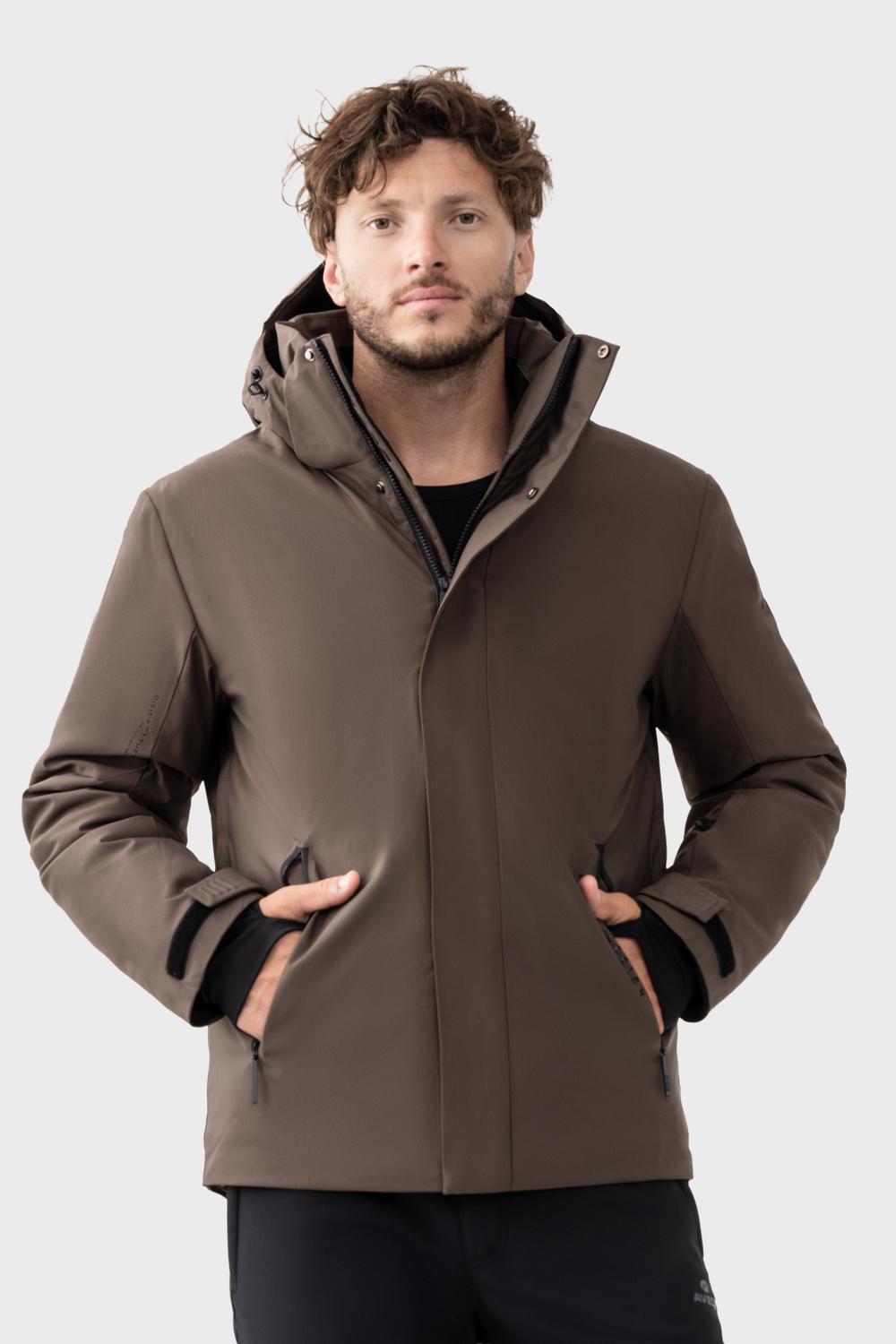 Куртка горнолыжная Avecs 70515/42-M Коричневый