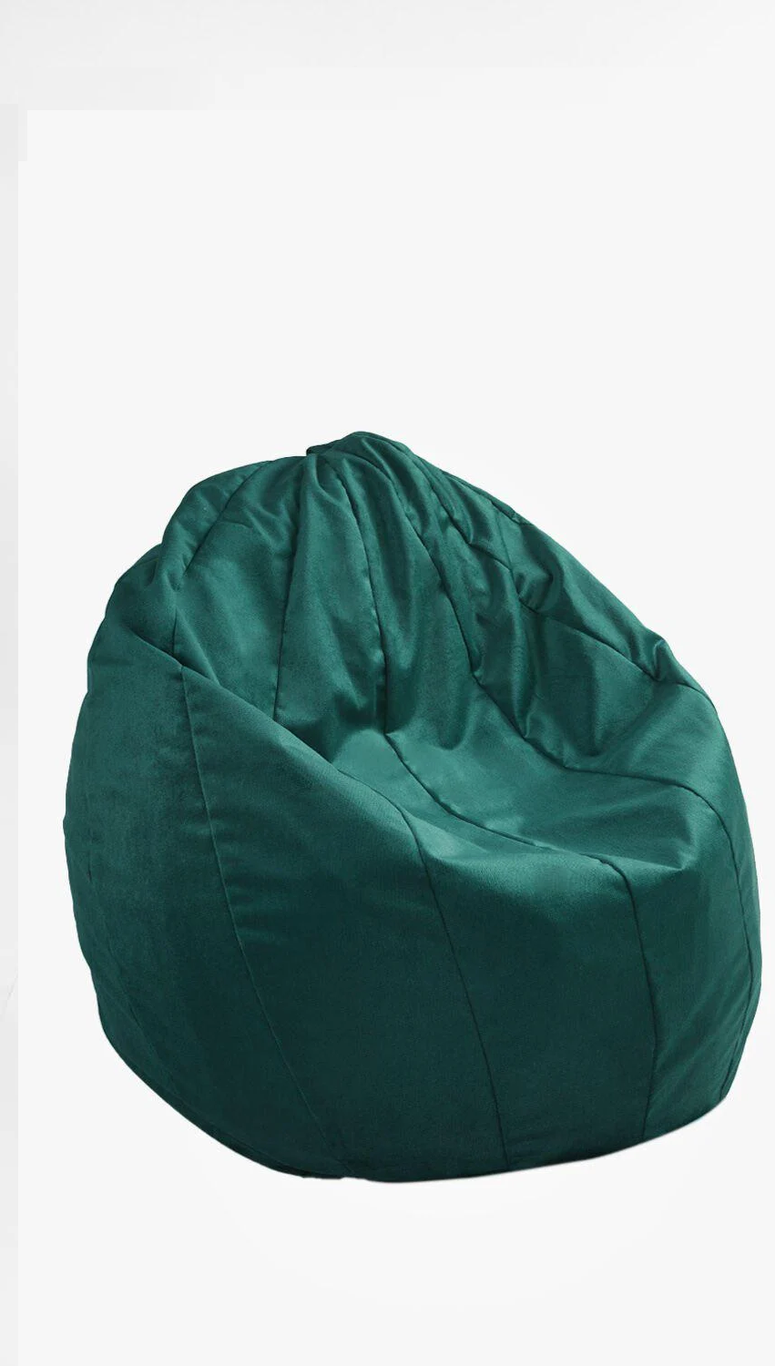 Бескаркасное кресло Груша 62295 Зеленый (173908) - фото 1